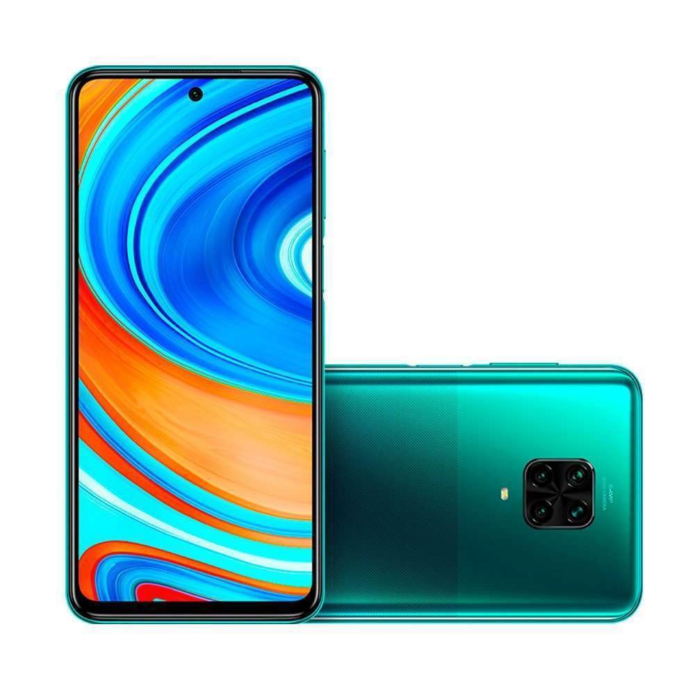 Celular Xiaomi Redmi Note 9 PRO Tropical Green 64GB - Vo Levar BH