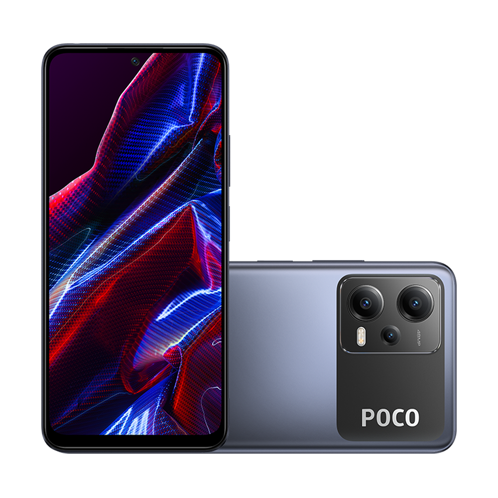 Celular Poco X5 5G 128GB 6GB Ram NFC Black - Lançamento